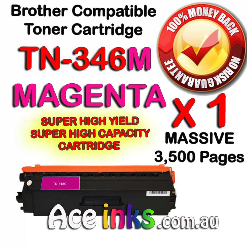 Compatible Brother TN-346 M MAGENTA